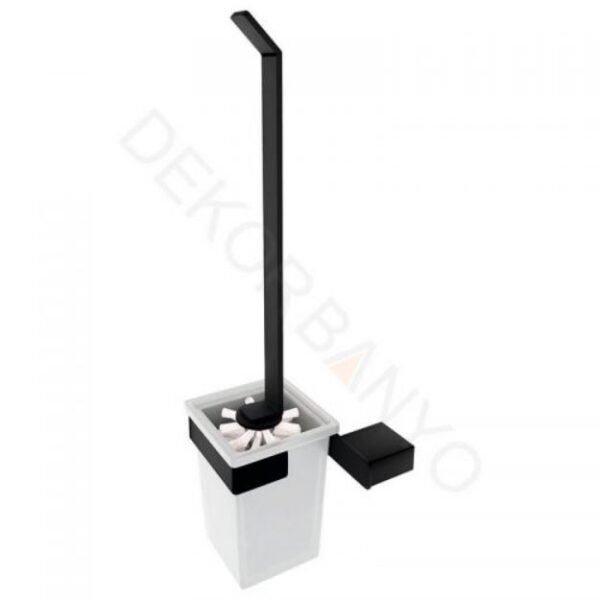 SS304 Black - Toilet Brush Holder