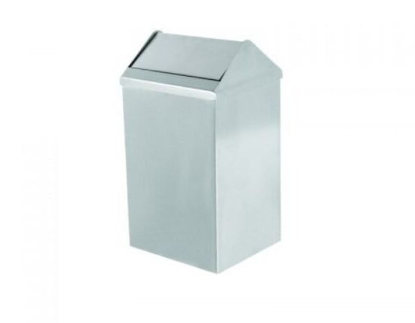 Swinging Lid Waste Bin 430 SS 11lt/2.9Gallon