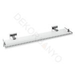 Glass Shelf with Railing