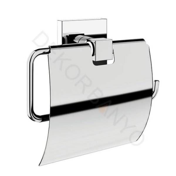 Toilet Roll Holder with Cover