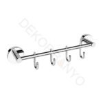 Robe Hook - Four (E55 4019)
