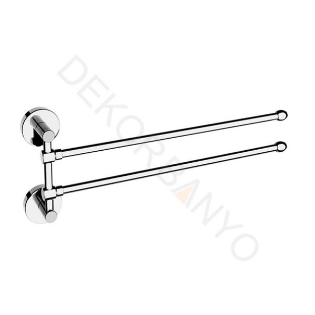 0000450_ezgi-plus-ikili-doner-havluluk_625.jpeg Swivel Towel Bar - Double (E55 1007) - Image 1