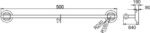 Towel Rail (V45 453) - Image 3