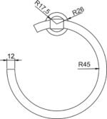 Towel Ring (V45 454) - Image 3