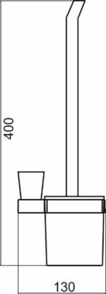 Lizbon - Toilet Brush Holder - Image 3