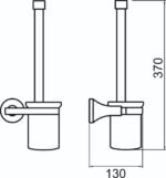 Paris - Toilet Brush Holder - Image 3