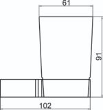 SS304 Bakır - Diş Fırçalık (SS304 006 03) - Image 3