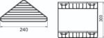 Double Wire Basket - Triangle - Image 4