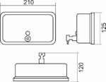 Soap Dispenser 1000ml / 33,81 fl. oz. - Image 3