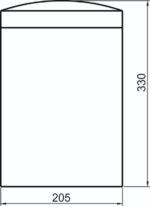 Fireproof Bin 304 SS 7lt/1.8Gallon (04) - Image 3