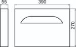 Toilet Seat Cover Dispenser - SS 304 - Image 3