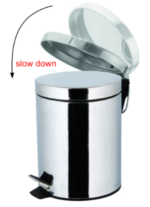 Soft Close Pedal Bin 5lt/1.3Gallon