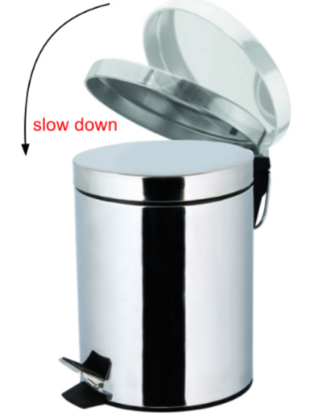 Soft Close Pedal Bin 12lt/3.2Gallon