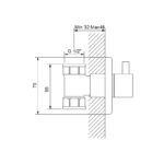 Maximal Stop Valf Beyaz 101632W - Image 2