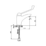 Clinic Lavabo Bataryası 126521 - Image 2