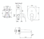 Smart Ankastre Banyo Bataryası 142111 - Image 2