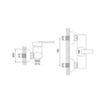 Master Duş Bataryası 187041 - Image 2