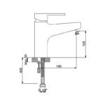 Master Yüksek Lavabo Bataryası 187525 - Image 2