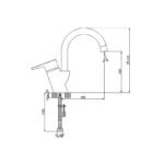 Master Dönerli Lavabo Bataryası 187931 - Image 2