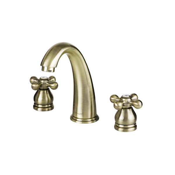 Nostalgic 3 Delikli Lavabo Bataryası Bronz 290565