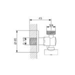 Küresel Çamaşır Musluğu 3136012 - Image 2