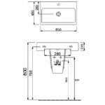 Power Lavabo 4801 (POW.L065) (P) - Image 2