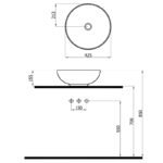 Newart Çanak Lavabo 5010 (NEW.L042) - Image 2