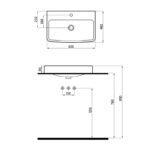 Aqua Lavabo 5022 (AQU.L.060) - Image 2
