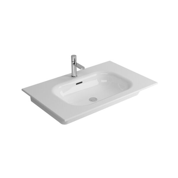 Natural Etajerli Lavabo 504080-1 (NAT.L081)