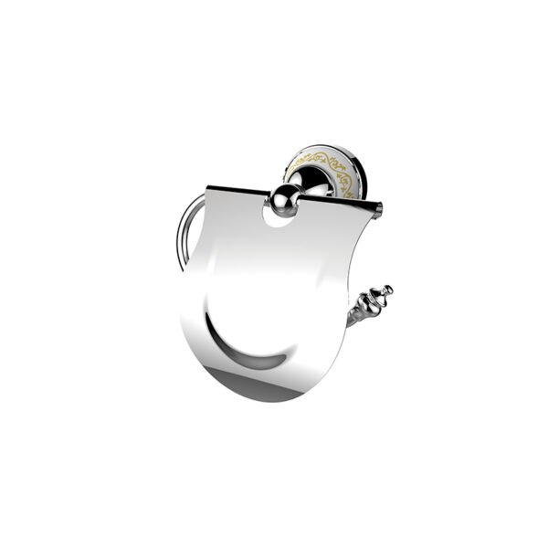 Tuvalet Kağıtlık Kapaklı Krom 651152