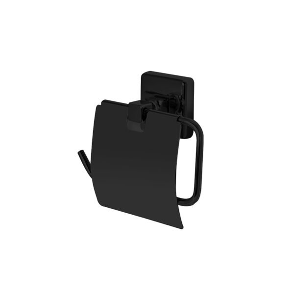 Tuvalet Kağıtlık Kapaklı Siyah 653152B