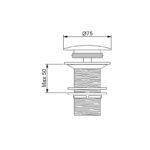 Sifon Üst Takımı Siyah 740772B - Image 2