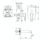 Premium Ankastre Banyo Bataryası 832111 - Image 2