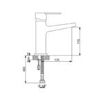 Premium Yüksek Lavabo Bataryası 832525 - Image 2