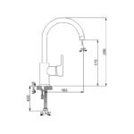 Premium Dönerli Lavabo Bataryası 832581 - Image 2