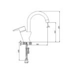 Energy Dönerli Lavabo Bataryası 891731 - Image 2