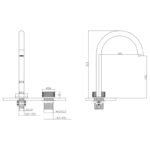 Step 2 Delikli Çanak Tipi Lavabo Bataryası 900521 - Image 2