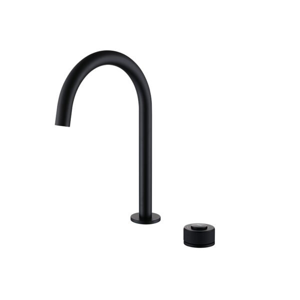 Step 2 Delikli Çanak Tipi Lavabo Bataryası Siyah 900521B