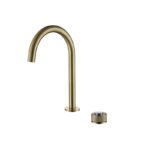 Step 2 Delikli Çanak Tipi Lavabo Bataryası Mat Altın 900528