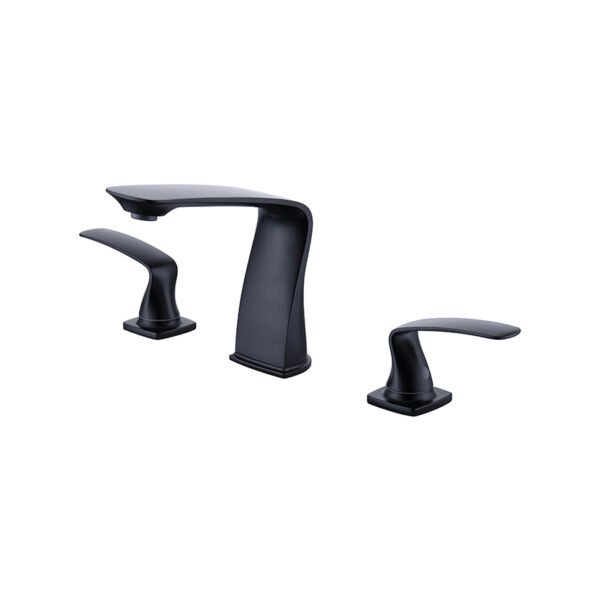 Step 3 Delikli Lavabo Bataryası Siyah 900561B