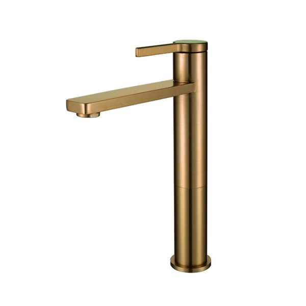 Bold Çanak Tipi Lavabo Bataryası Mat Altın 910008