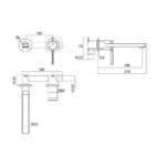 Bold Ankastre Lavabo Bataryası Siyah 910571B - Image 2