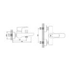 Loft Banyo Bataryası Siyah 921511B - Image 2