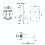 Domino Ankastre Banyo Bataryası 971111 - Image 2