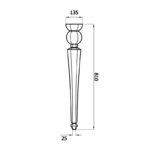 Elite Antika Ayak (ELT.A012) - Image 2