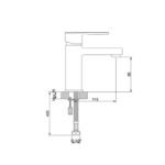 Fun Lavabo Bataryası Krom 831521 - Image 2