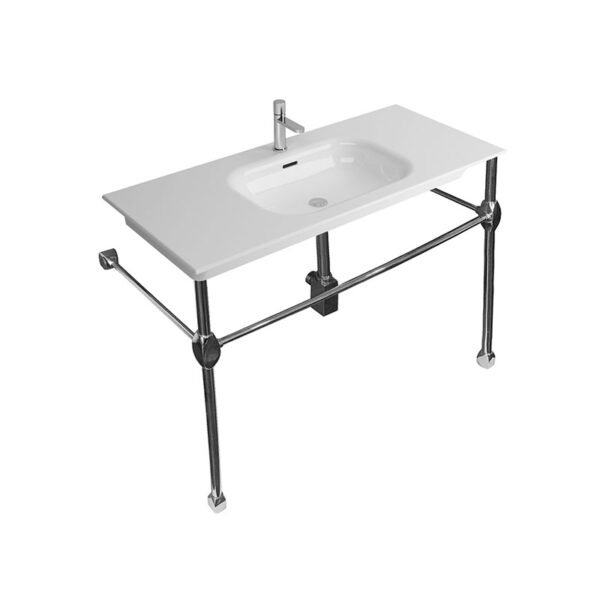 Natural Krom Ayaklı Lavabo (NAT.A080 - NAT.A100 - NAT.A120)