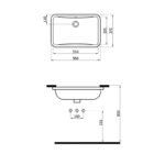 Pera Tezgah Altı Lavabo 2026 (HIL.L056) - Image 2