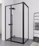 AKD Bagno Walk in Monster 9010 duşakabin