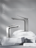 Trend Lavabo Bataryası Metalik Gri 844521G - Image 4